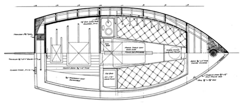 Williams 18' Catboat top