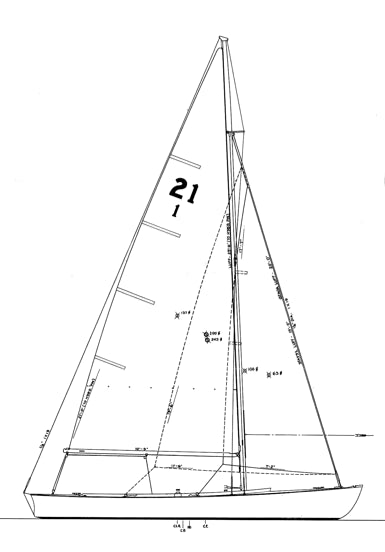 Hodgdon 21' Sloop