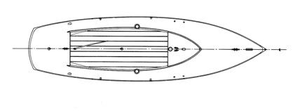Hodgdon 21' Sloop top