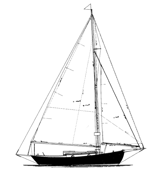 Warner Sloop 24'6" TYPHOON