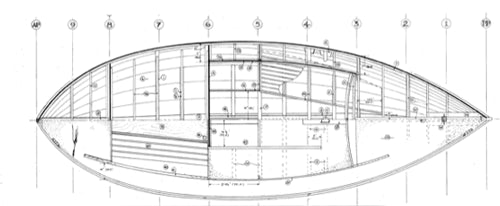 22'2" Cruising sloop Gray Seal top