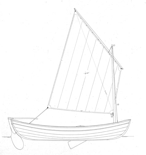 13 sailing peapod profile