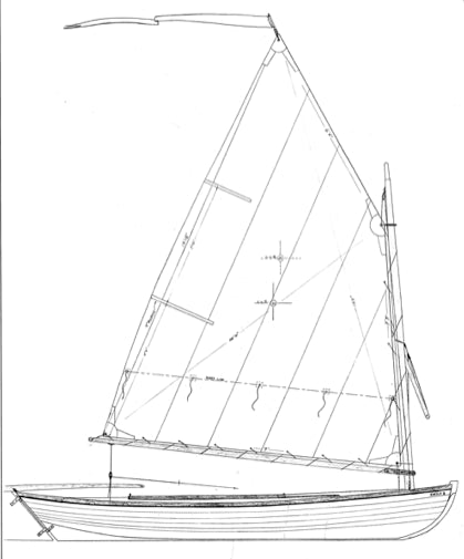 13 4 melonseed skiff profile