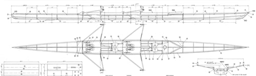 27 2 Person Rowing Shell Kookaburra profile