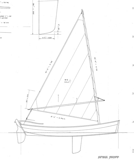 12 3 Spike Skiff profile