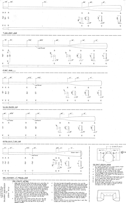 Oars Cad Oar Plans