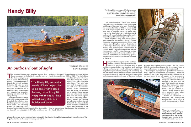 WB's SMALL BOATS annual magazine 2023