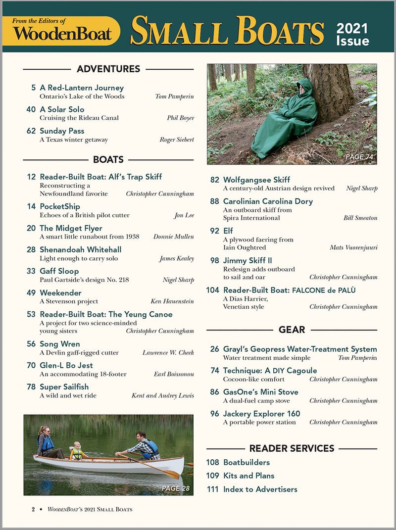 WB's SMALL BOATS annual magazine 2021