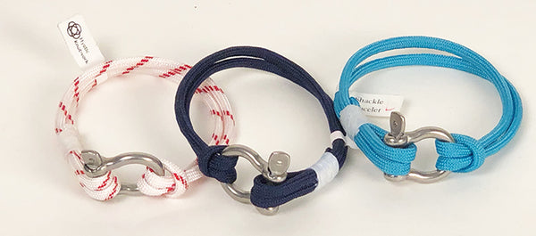 Shackle Bracelets: choose from 3 colors, 2 sizes