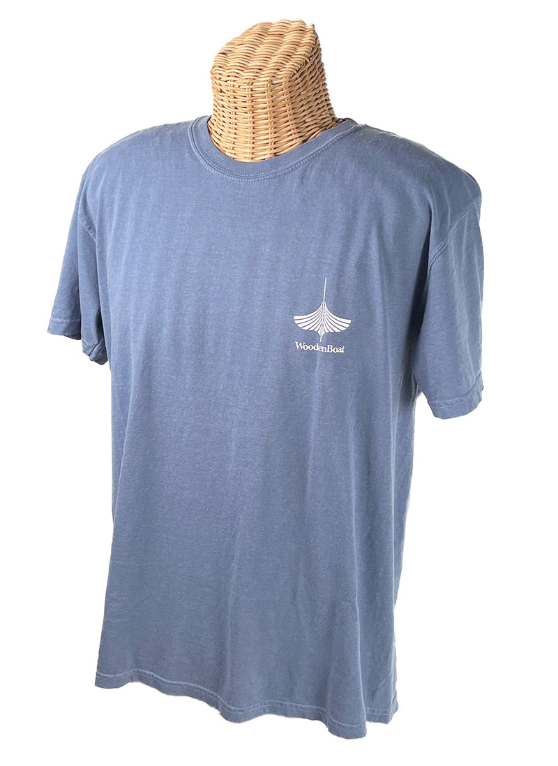 WoodenBoat Small Logo T-Shirts in 4 colors
