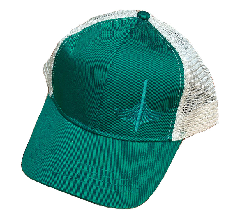 WoodenBoat Trucker Hats - Emerald