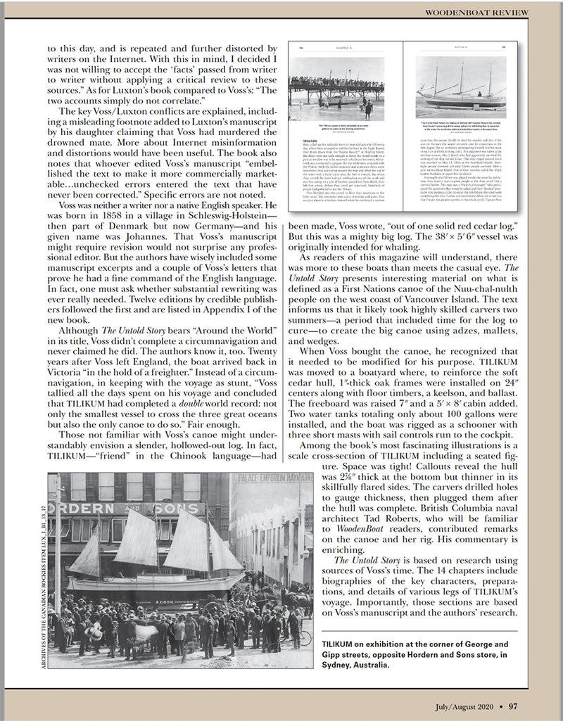 Around the World in A Dugout Canoe: The Untold Story of Capn' John Voss & The Tilikum