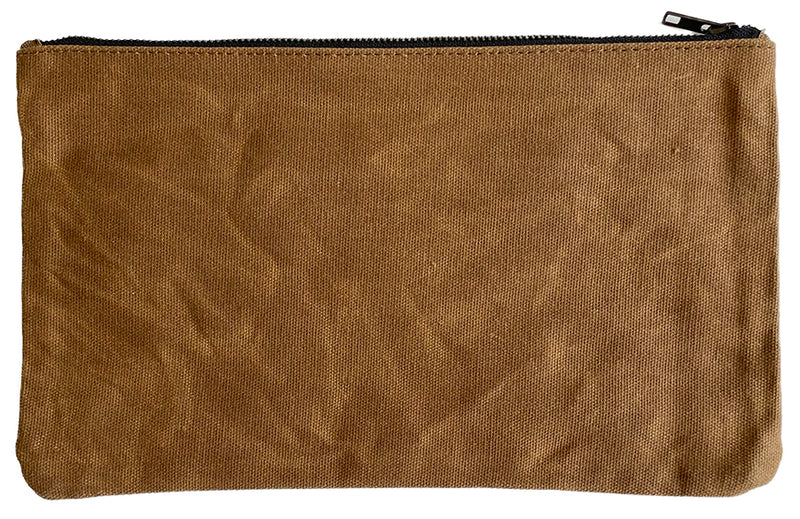 Waxed Canvas Pouch