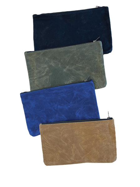 Waxed Canvas Pouch