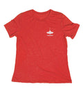 Women's Scoop Neck T - Red