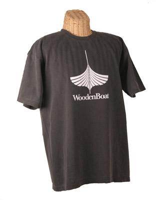 WoodenBoat Big Logo T-Shirt in Many Colors Pepper / Small