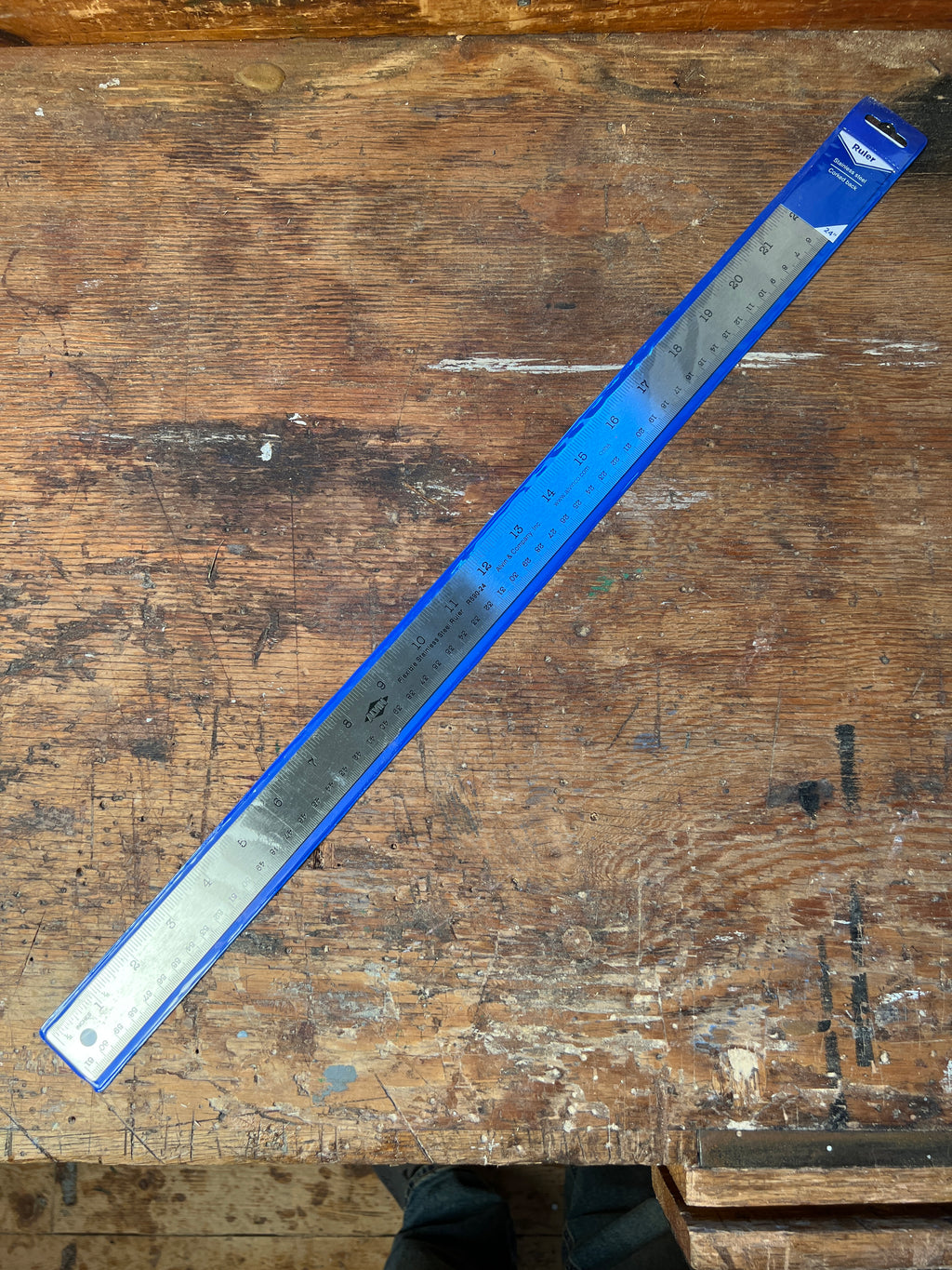 Alvin 18 Flexible Stainless Steel Ruler