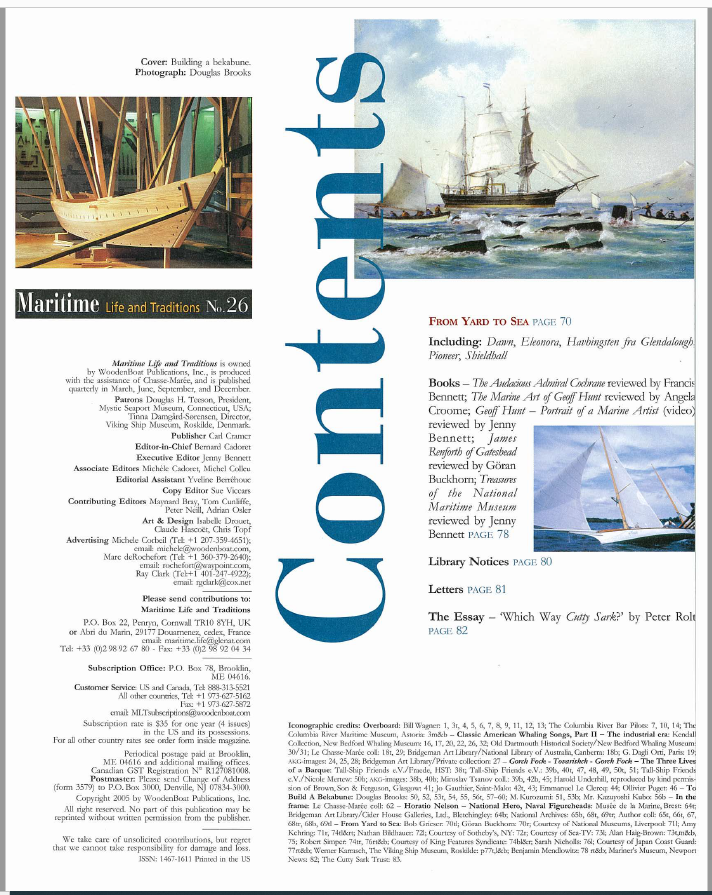 Maritime Life and Traditions