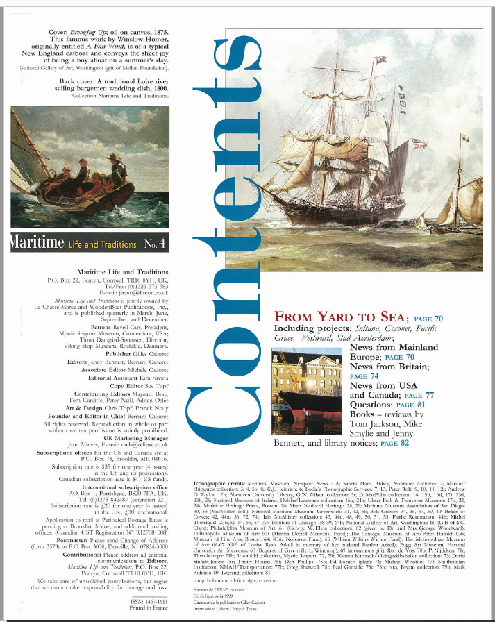 Maritime Life and Traditions