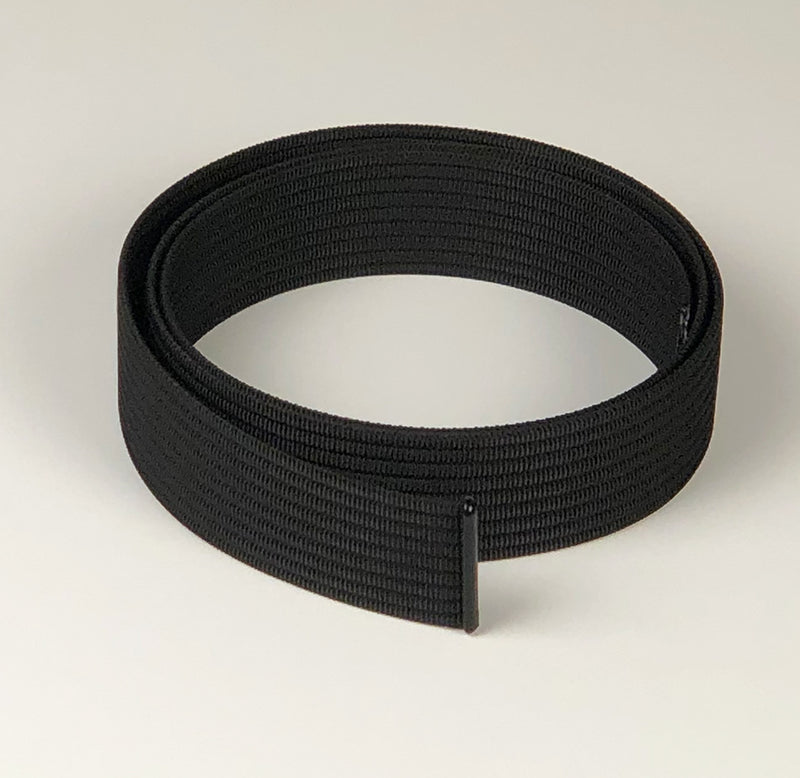 Black woven belt